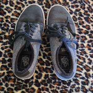 Vans Men's Charcoal Lace-Up Sneakers